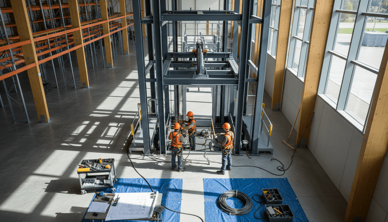 Scissorlift untuk ruang dalam dan luar