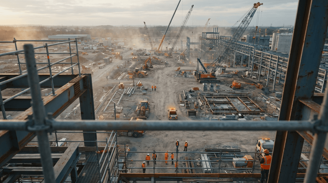 Boomlift dengan jangkauan 44 meter